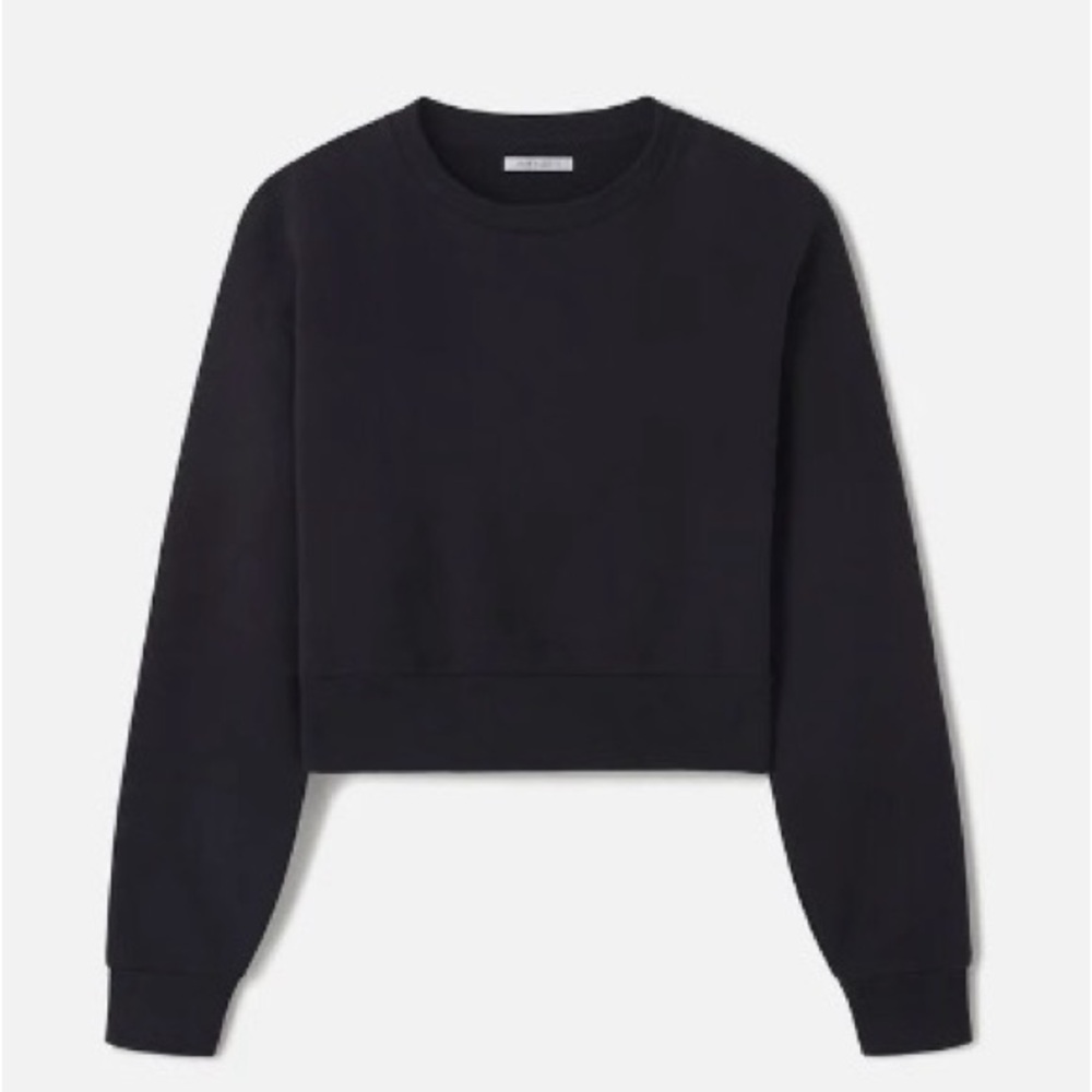 NWT Black John Elliot Cropped Sweatshirt